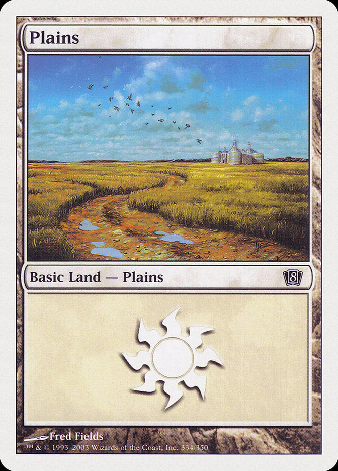 Plains (334) [Eighth Edition] | Gamers Paradise