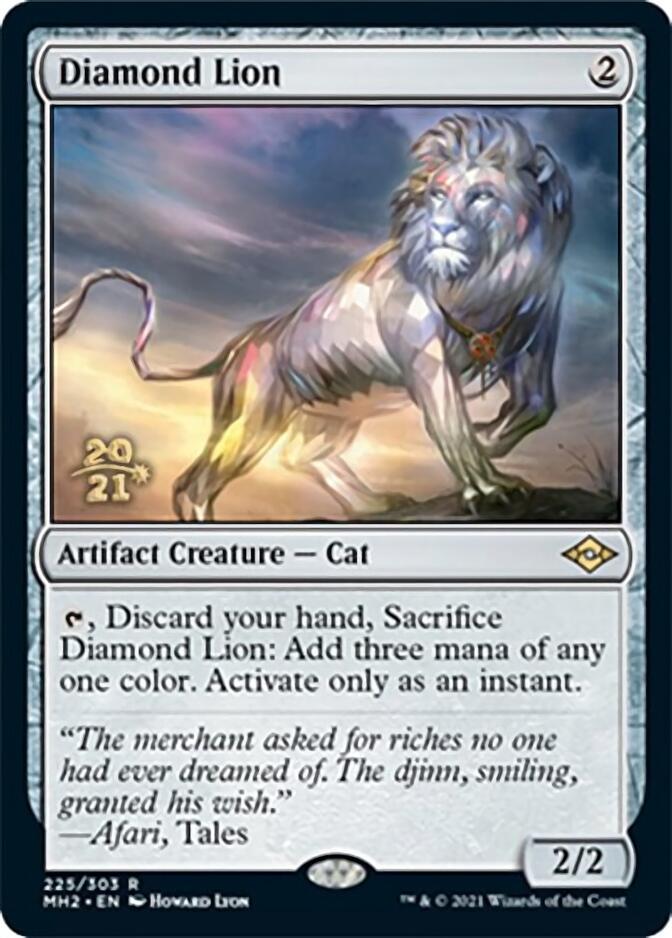 Diamond Lion [Modern Horizons 2 Prerelease Promos] | Gamers Paradise