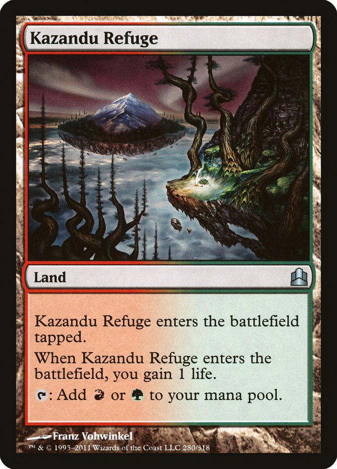 Kazandu Refuge [Commander 2011] | Gamers Paradise