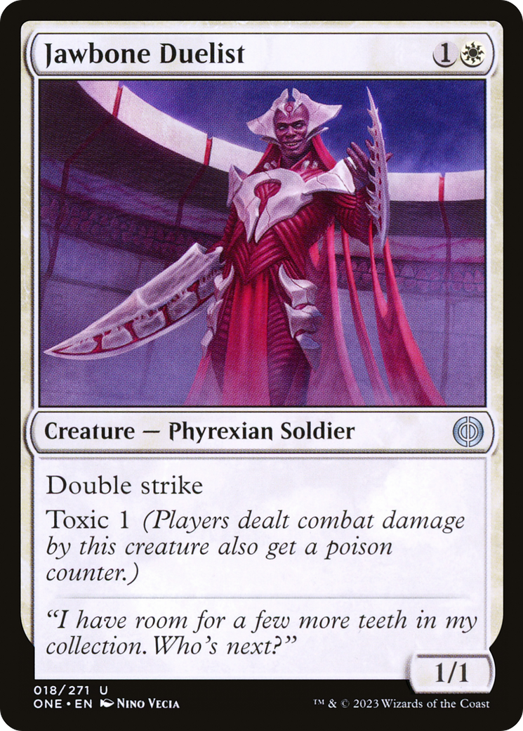 Jawbone Duelist [Phyrexia: All Will Be One] | Gamers Paradise