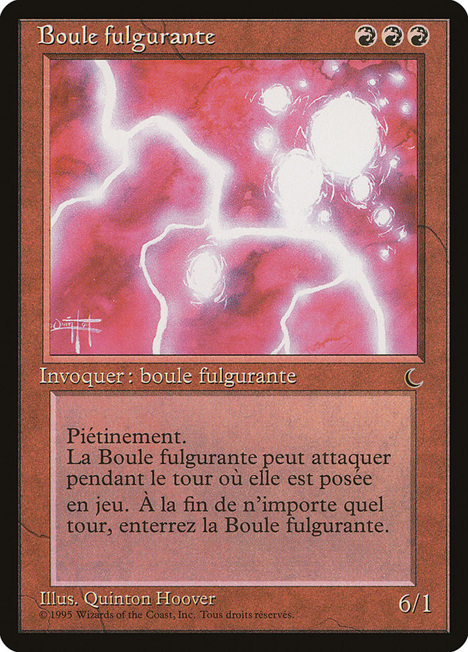 Ball Lightning (French) - "Boule fulgurante" [Renaissance] | Gamers Paradise