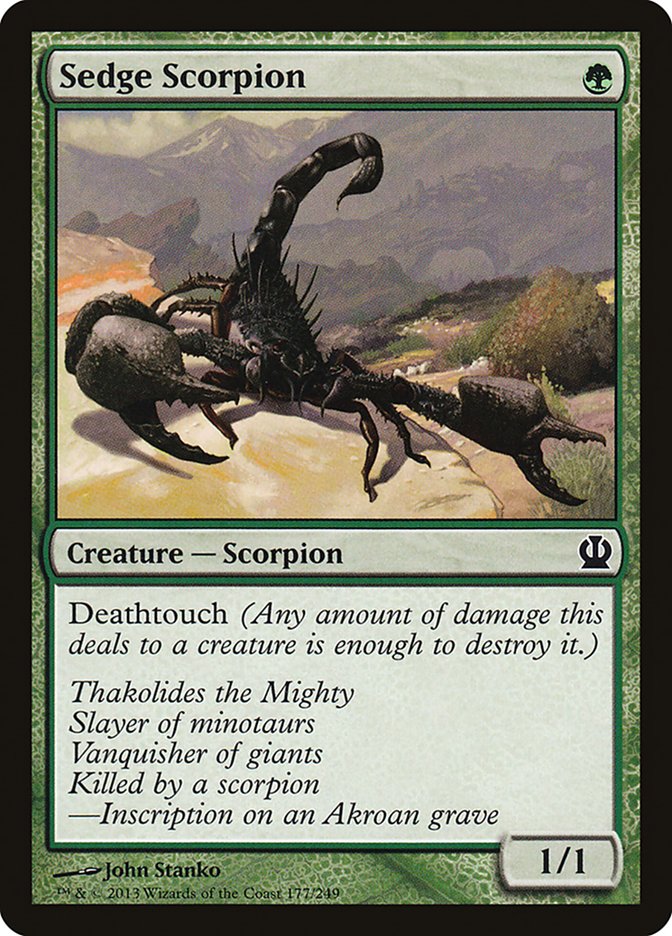 Sedge Scorpion [Theros] | Gamers Paradise