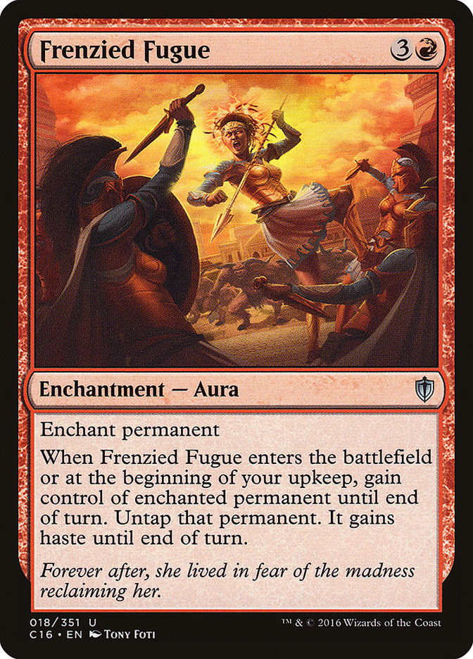 Frenzied Fugue [Commander 2016] | Gamers Paradise