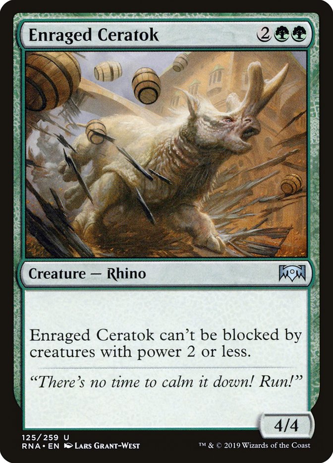 Enraged Ceratok [Ravnica Allegiance] | Gamers Paradise