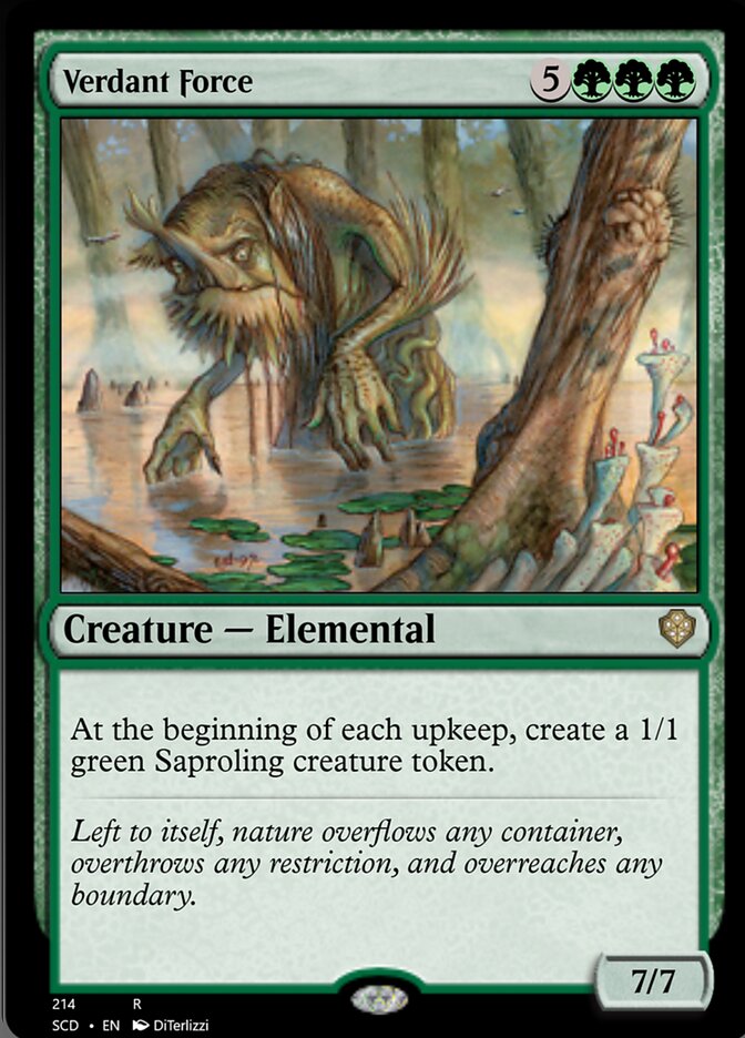 Verdant Force [Starter Commander Decks] | Gamers Paradise