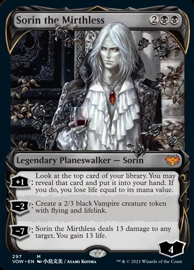 Sorin the Mirthless (Showcase Fang Frame) [Innistrad: Crimson Vow] | Gamers Paradise