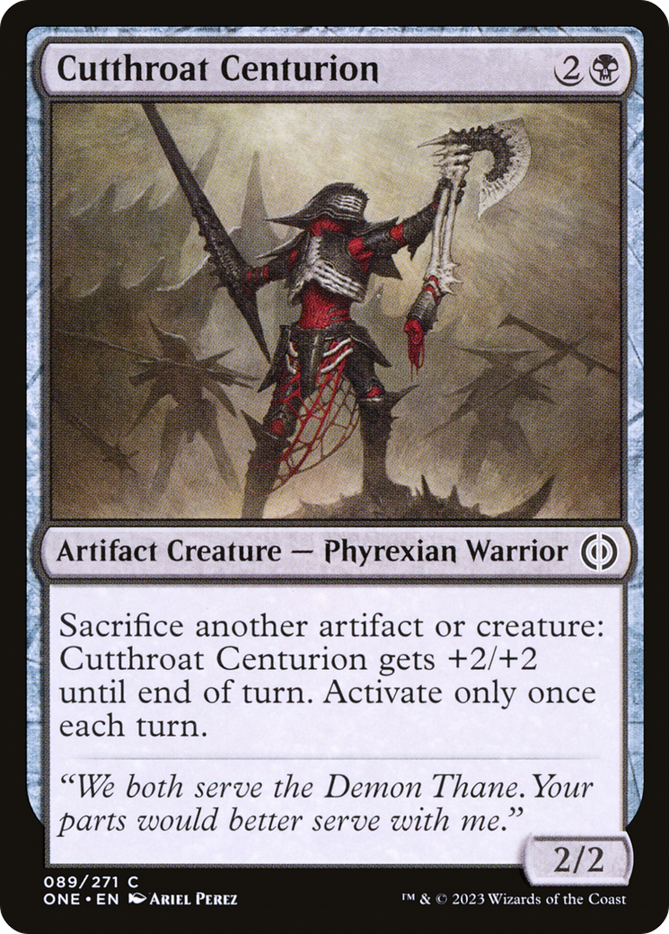 Cutthroat Centurion [Phyrexia: All Will Be One] | Gamers Paradise