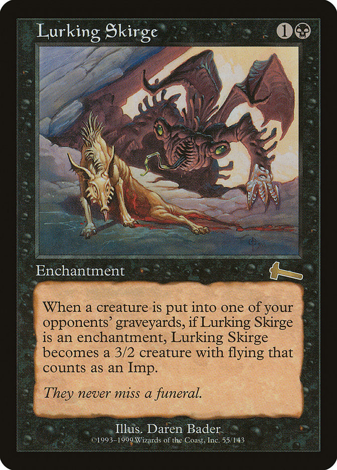 Lurking Skirge [Urza's Legacy] | Gamers Paradise