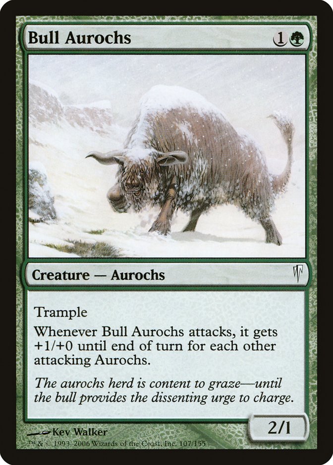 Bull Aurochs [Coldsnap] | Gamers Paradise