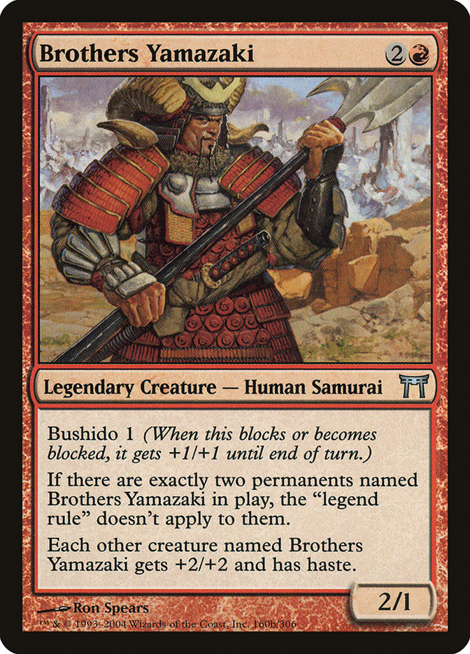 Brothers Yamazaki (160b/306) [Champions of Kamigawa] | Gamers Paradise