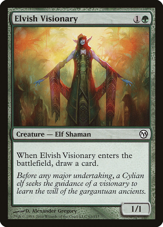 Elvish Visionary [Duels of the Planeswalkers] | Gamers Paradise