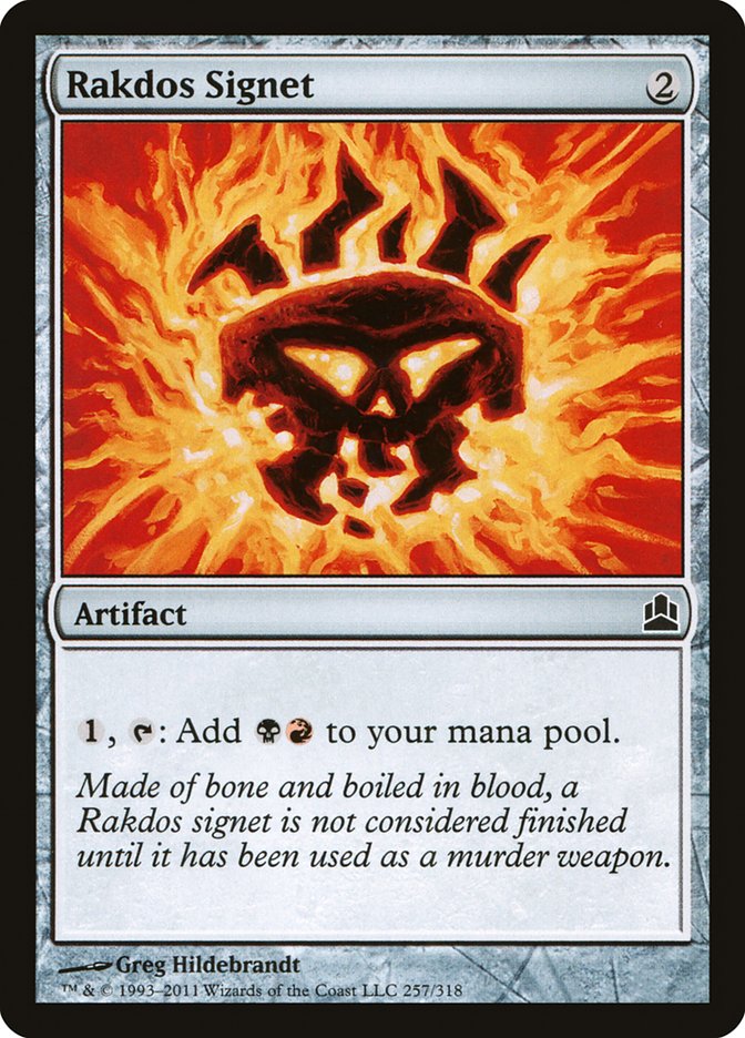 Rakdos Signet [Commander 2011] | Gamers Paradise