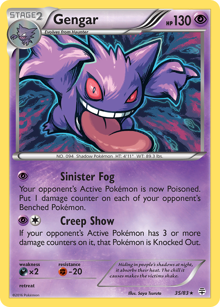 Gengar (35/83) [XY: Generations] | Gamers Paradise