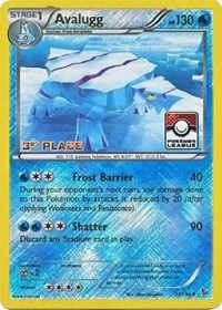 Avalugg (31/106) (League Promo 3rd Place) [XY: Flashfire] | Gamers Paradise