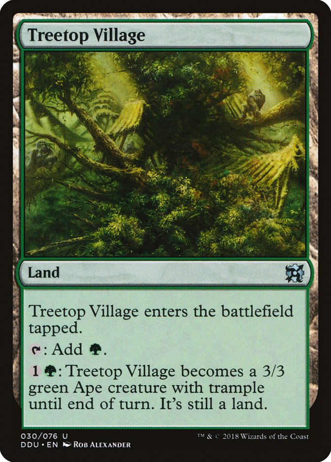 Treetop Village [Duel Decks: Elves vs. Inventors] | Gamers Paradise