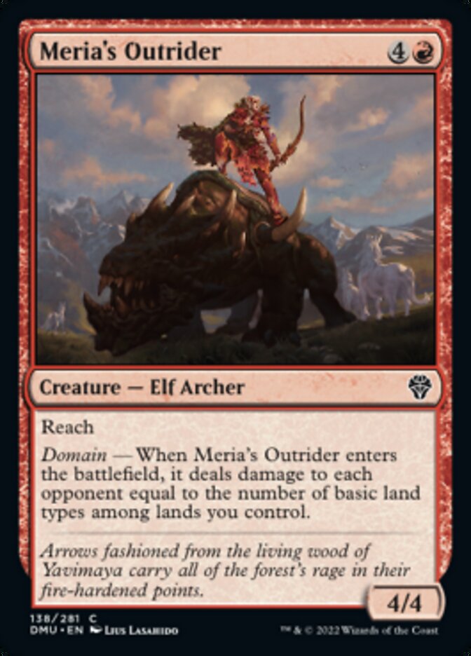 Meria's Outrider [Dominaria United] | Gamers Paradise