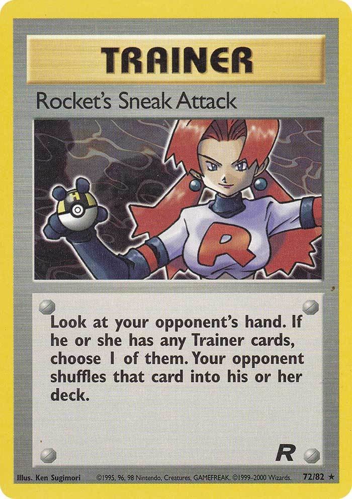 Rocket's Sneak Attack (72/82) [Team Rocket Unlimited] | Gamers Paradise