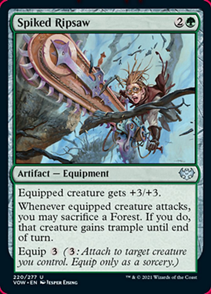 Spiked Ripsaw [Innistrad: Crimson Vow] | Gamers Paradise