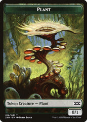 Elf Warrior // Plant Double-Sided Token [Double Masters Tokens] | Gamers Paradise