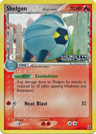 Shelgon (54/113) (Delta Species) (Stamped) [EX: Delta Species] | Gamers Paradise