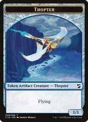 Myr (007) // Thopter (008) Double-Sided Token [Commander 2018 Tokens] | Gamers Paradise