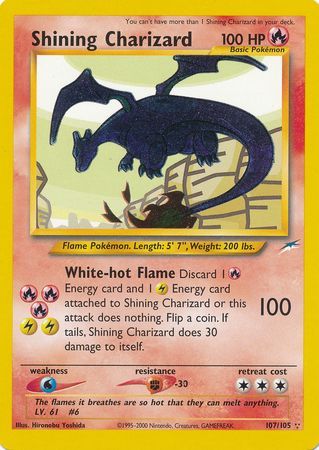 Shining Charizard (107/105) [Neo Destiny Unlimited] | Gamers Paradise