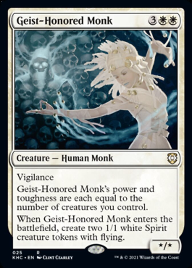 Geist-Honored Monk [Kaldheim Commander] | Gamers Paradise