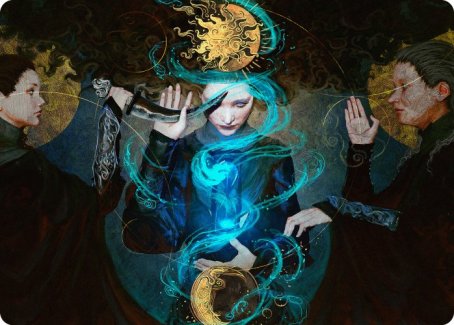 Witness the Future Art Card [Innistrad: Crimson Vow Art Series] | Gamers Paradise