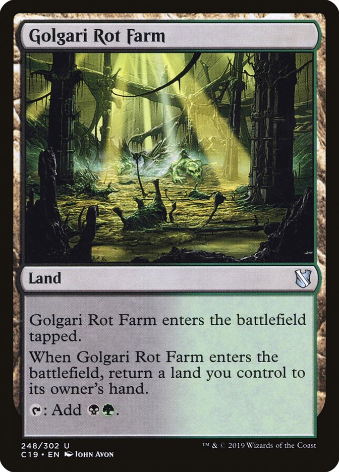 Golgari Rot Farm [Commander 2019] | Gamers Paradise