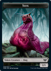 Insect // Slug Double-Sided Token [Innistrad: Crimson Vow Tokens] | Gamers Paradise