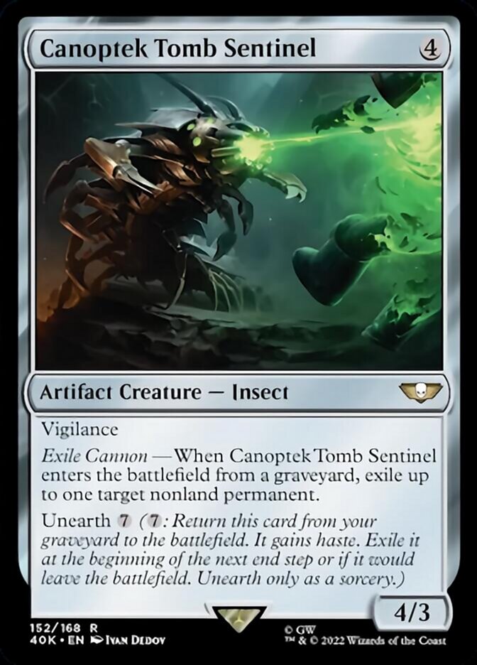 Canoptek Tomb Sentinel (Surge Foil) [Universes Beyond: Warhammer 40,000] | Gamers Paradise