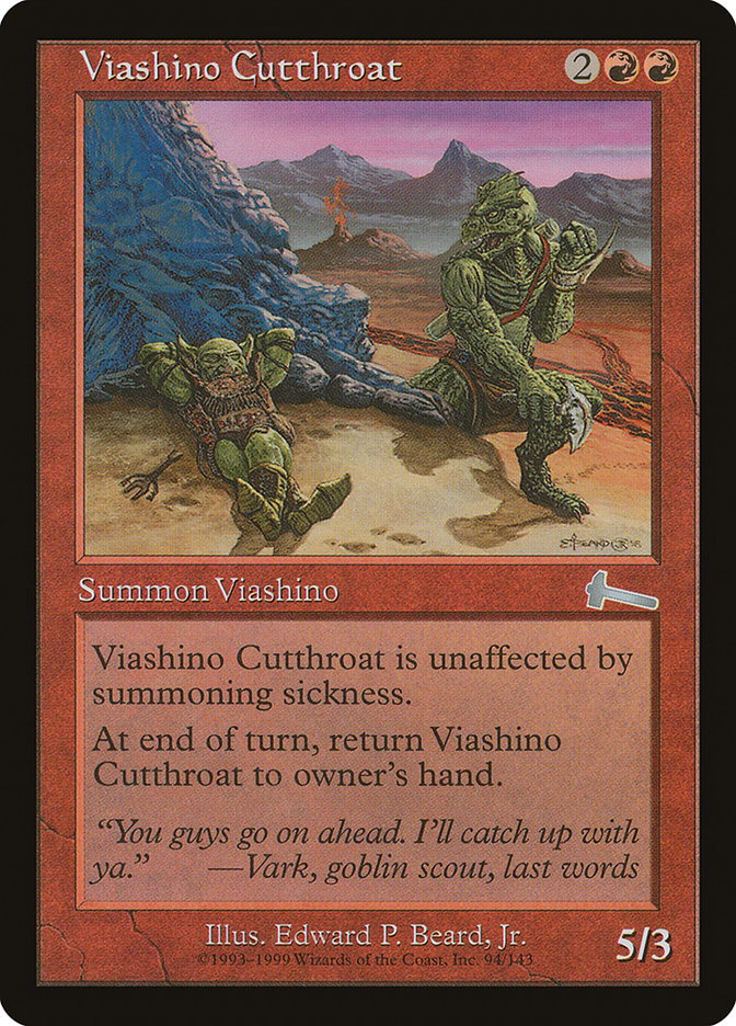 Viashino Cutthroat [Urza's Legacy] | Gamers Paradise