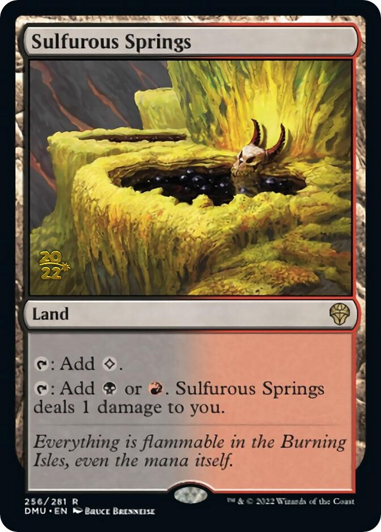 Sulfurous Springs [Dominaria United Prerelease Promos] | Gamers Paradise