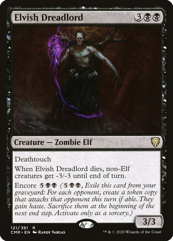 Elvish Dreadlord [Commander Legends] | Gamers Paradise