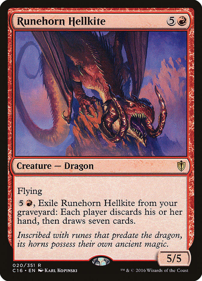 Runehorn Hellkite [Commander 2016] | Gamers Paradise