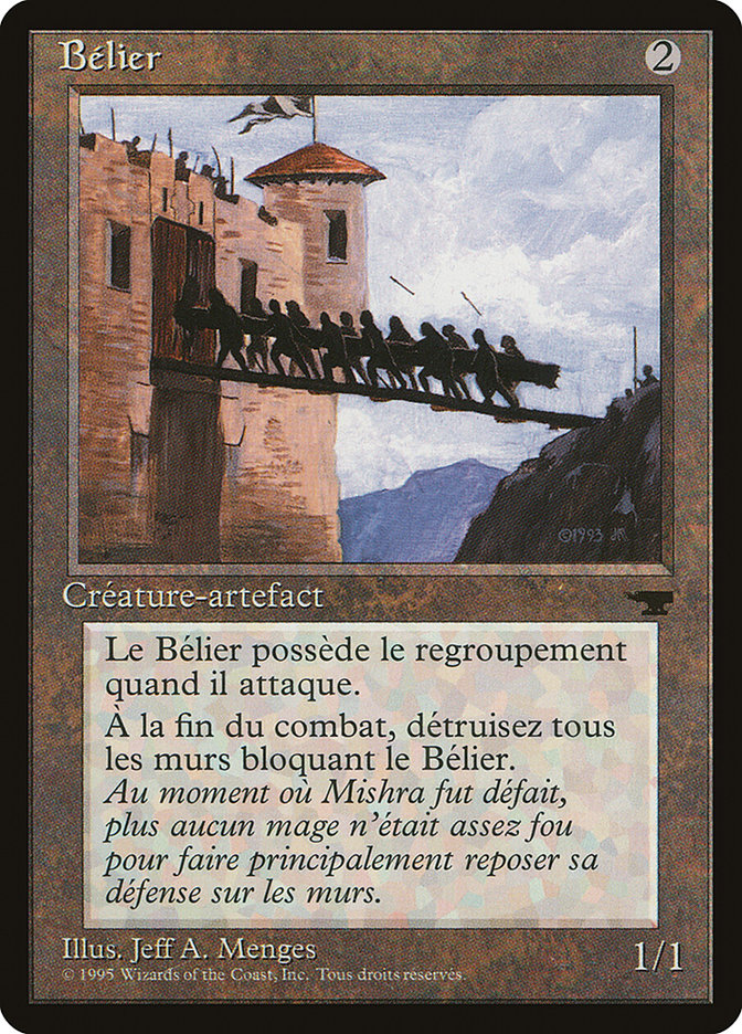 Battering Ram (French) - "Belier" [Renaissance] | Gamers Paradise