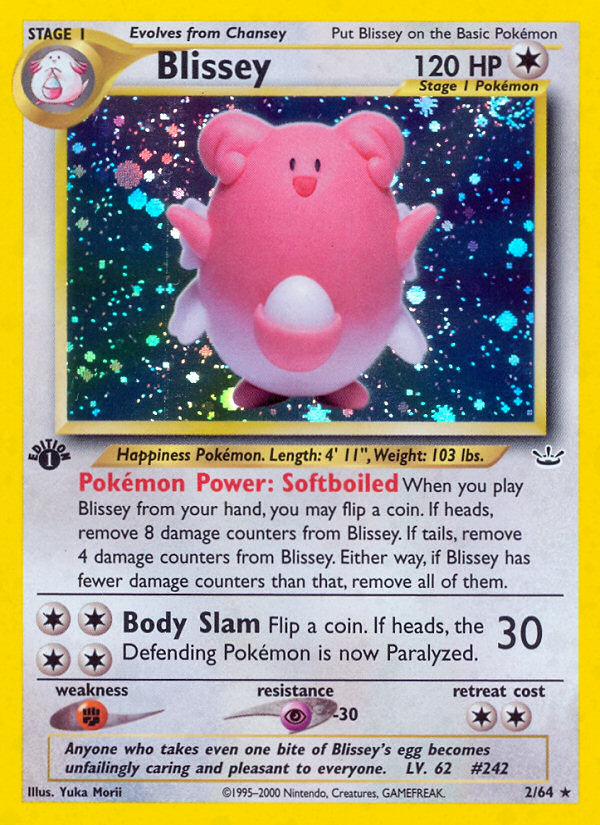 Blissey (2/64) [Neo Revelation 1st Edition] | Gamers Paradise