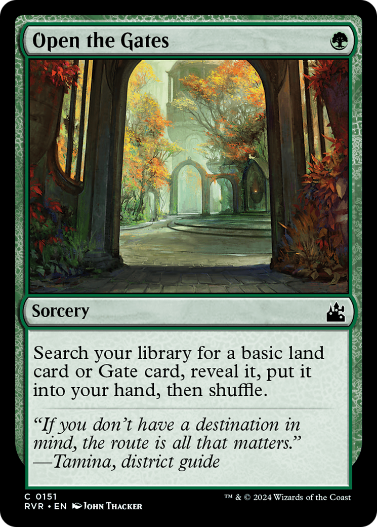 Open the Gates [Ravnica Remastered] | Gamers Paradise