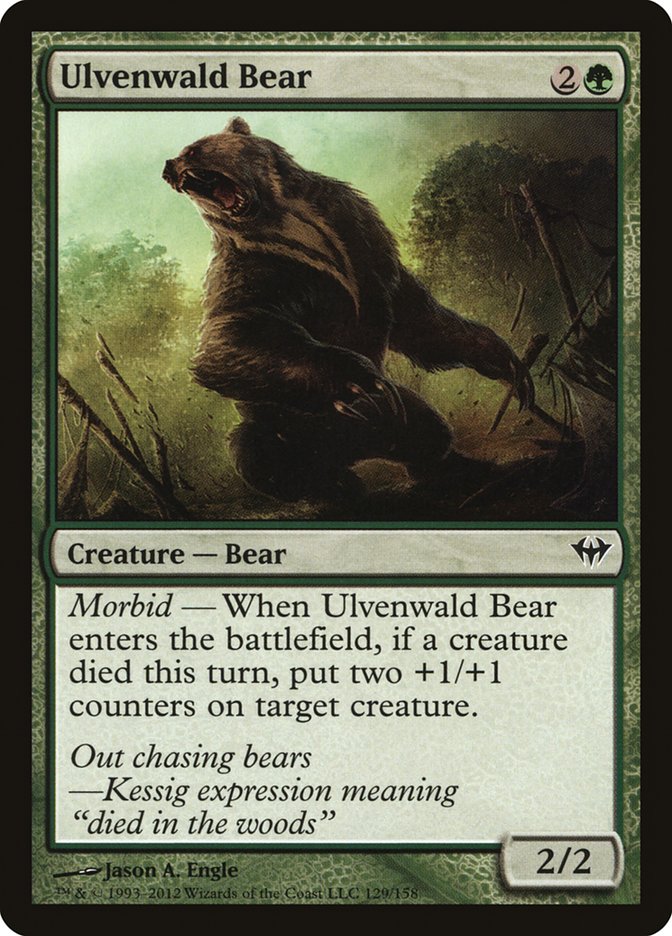 Ulvenwald Bear [Dark Ascension] | Gamers Paradise