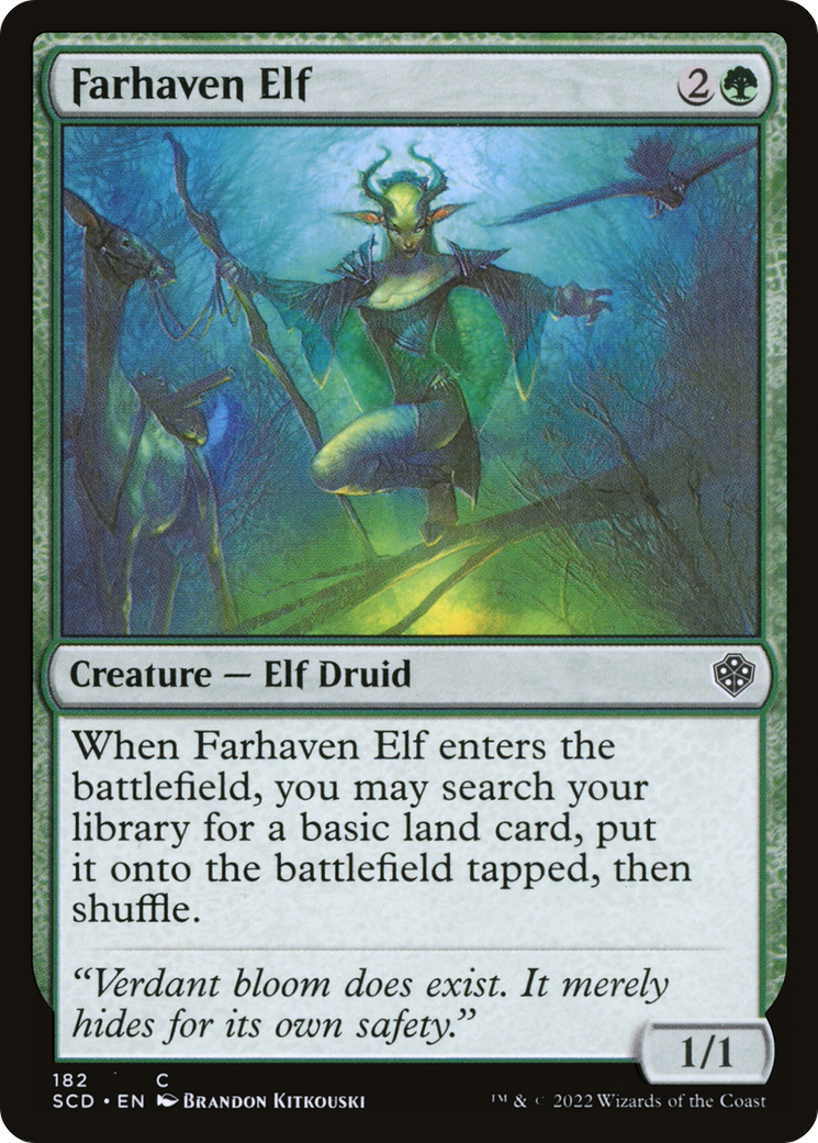 Farhaven Elf [Starter Commander Decks] | Gamers Paradise