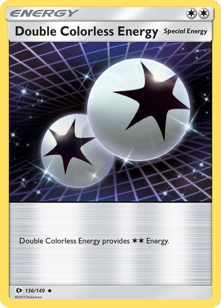 Double Colorless Energy (136/149) [Sun & Moon: Base Set] | Gamers Paradise