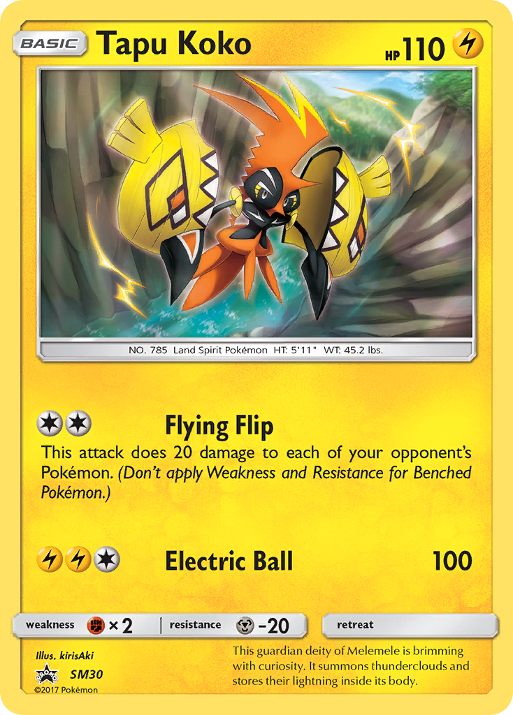 Tapu Koko (SM30) [Sun & Moon: Black Star Promos] | Gamers Paradise