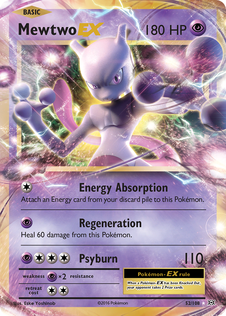 Mewtwo EX (52/108) [XY: Evolutions] | Gamers Paradise