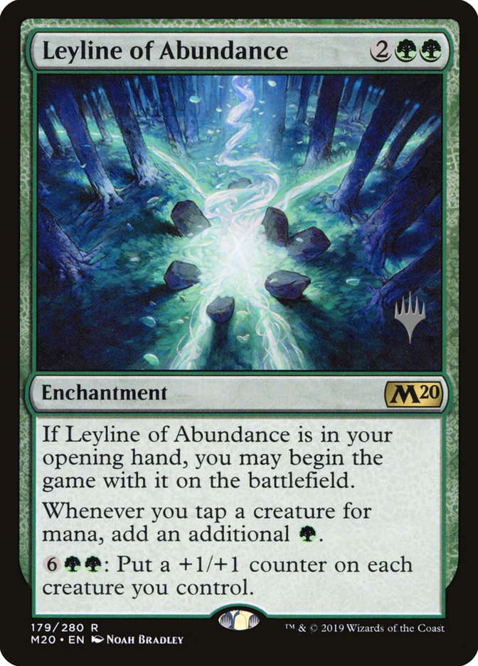 Leyline of Abundance (Promo Pack) [Core Set 2020 Promos] | Gamers Paradise