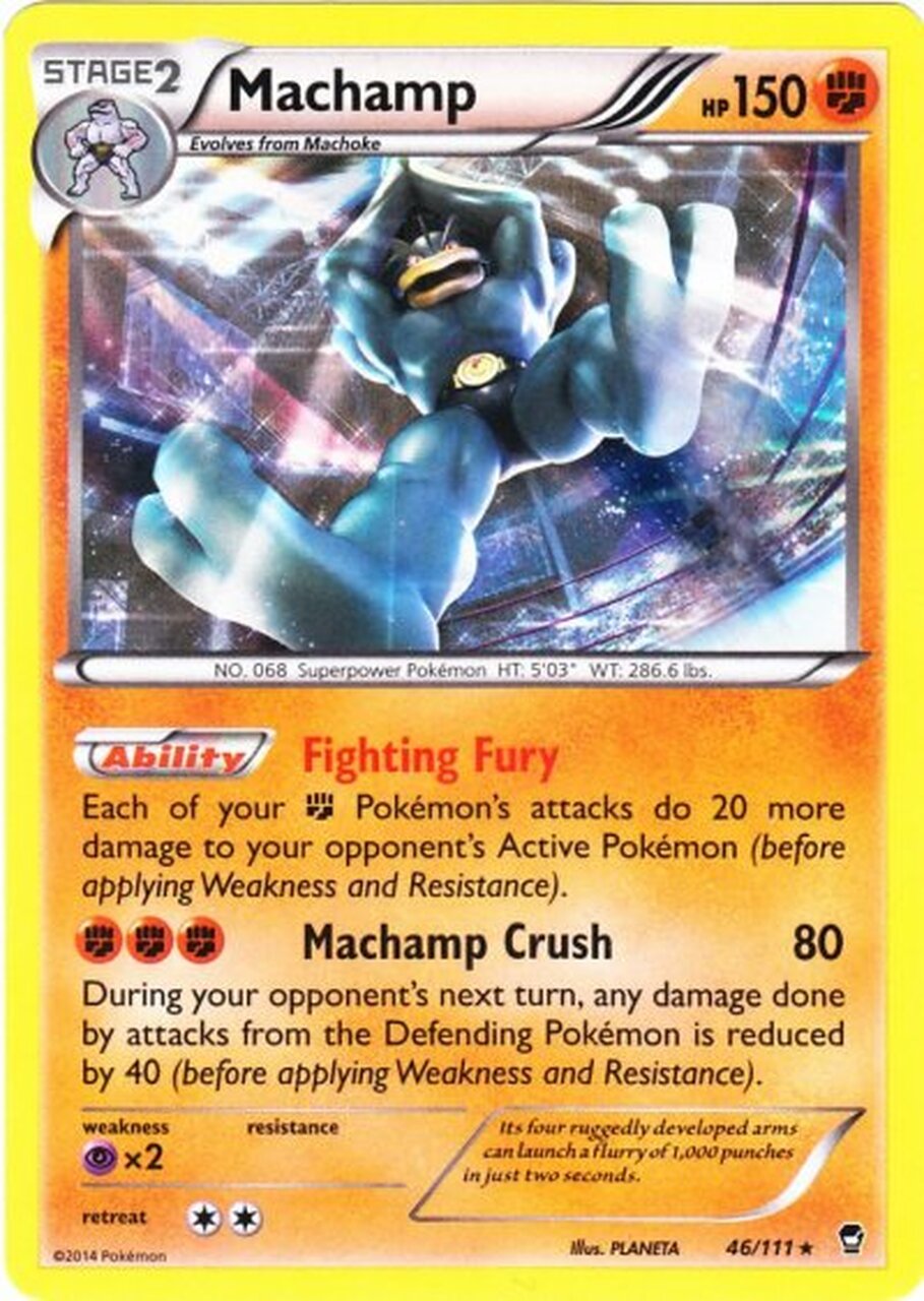 Machamp (46/111) [XY: Furious Fists] | Gamers Paradise