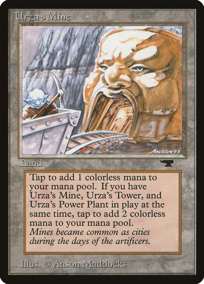Urza's Mine (Mine Cart Entering Mouth) [Antiquities] | Gamers Paradise
