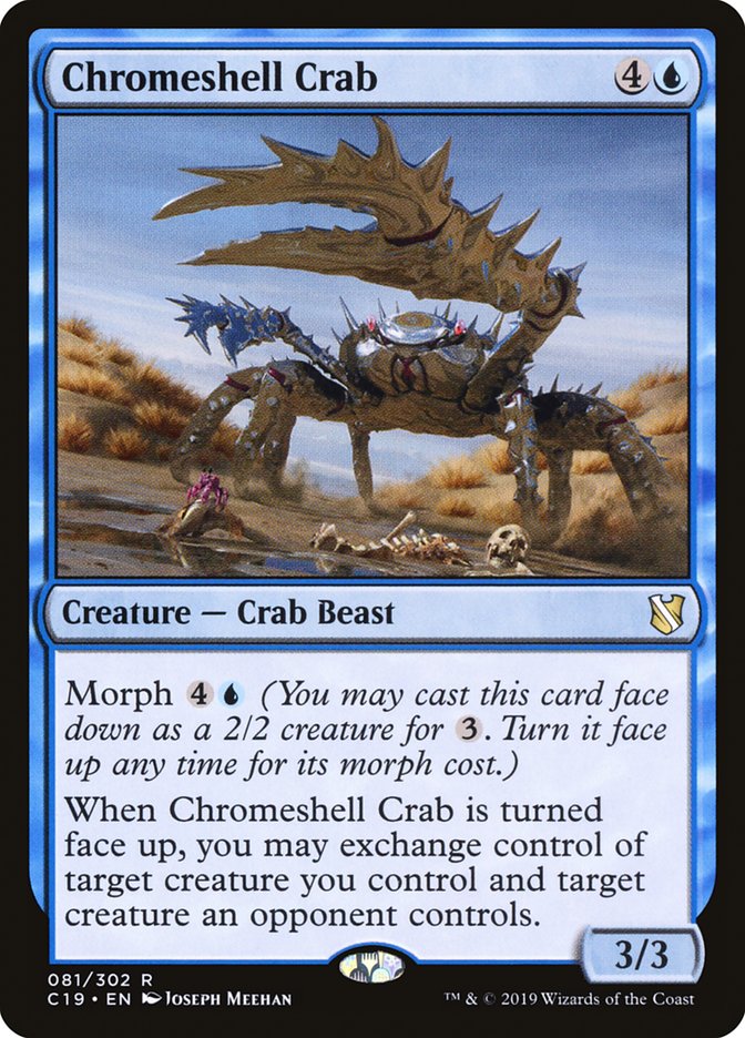 Chromeshell Crab [Commander 2019] | Gamers Paradise