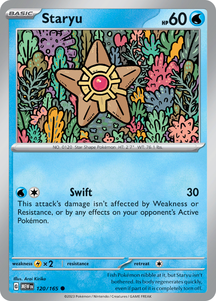 Staryu (120/165) [Scarlet & Violet: 151] | Gamers Paradise