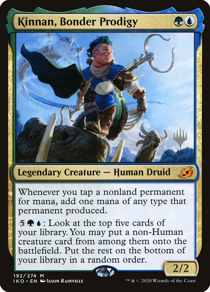 Kinnan, Bonder Prodigy (Promo Pack) [Ikoria: Lair of Behemoths Promos] | Gamers Paradise