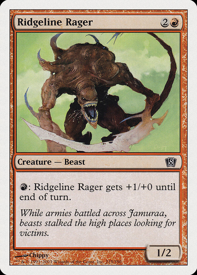Ridgeline Rager [Eighth Edition] | Gamers Paradise